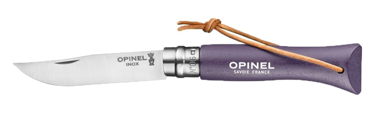 Opinel 2. No.6 RVS Colorama zakmes – Beukenhout - Afbeelding 6