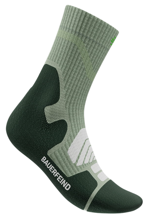 Bauerfeind Outdoor Merino Mid Cut damessokken - Afbeelding 9