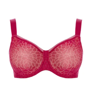 Ulla Dessous Romy beugel-BH cranberry rood
