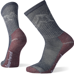 Smartwool Classic Edition Light Cushion Mountain-Print Crew wandelsokken