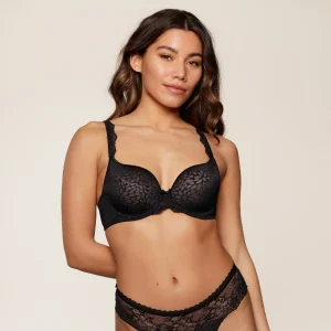 LingaDore Daily T-Shirt BH Black Nude