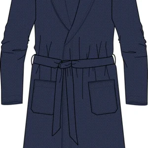 Pastunette (men) - Ochtendjas 115cm - 520 donkerblauw