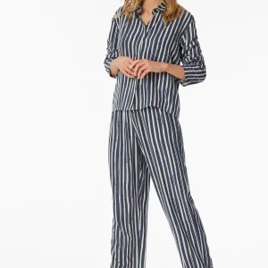 Schiesser  - Pyjama lang    - Graphite - 182570-207-038