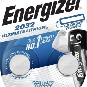 Energizer ULTIMATE LITHIUM 3V CR2032 BL2 batterij