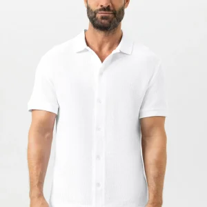 Mey Hemd korte mouwen Knitted Rhapsody Wit