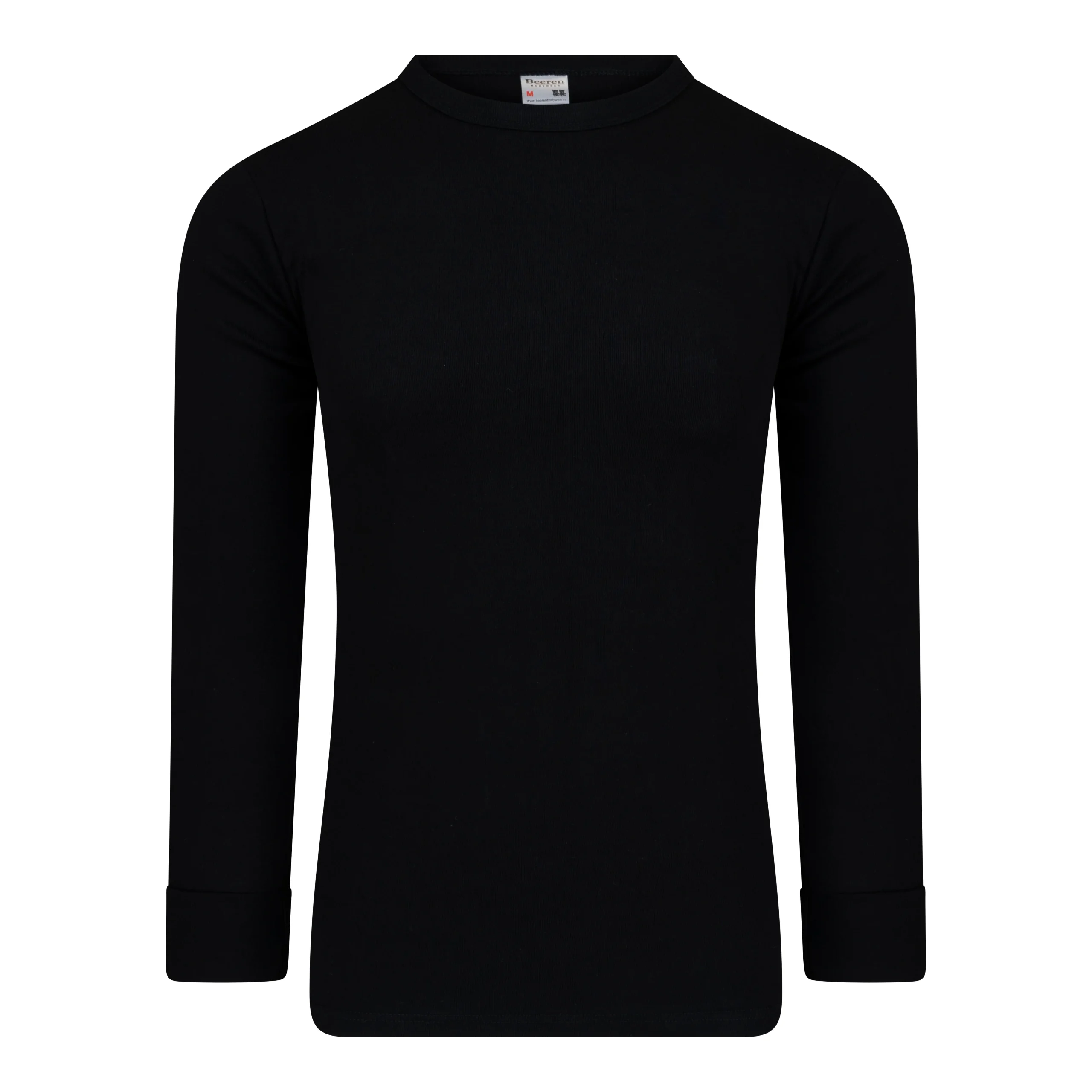 11-579 Beeren Heren T-Shirt Ronde Hals Lange Mouw - Afbeelding 3