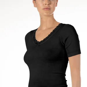 Nina von C Shirt met korte mouw, WOOL SILK_ 29 460 846