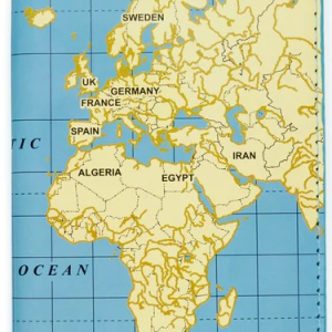 Kikkerland World Traveller Passport Case paspoort hoesje