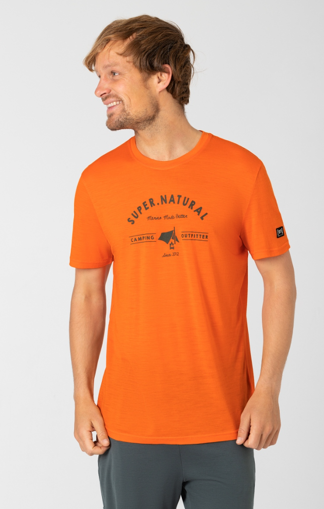 SuperNatural M Camping Tee herenshirt - Afbeelding 5