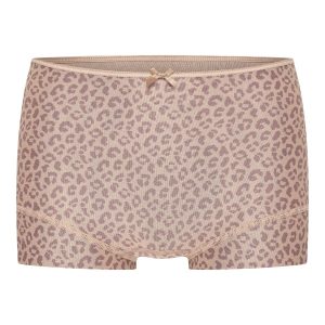 RJ Pure Fashion Dames Short Caffè Leopard