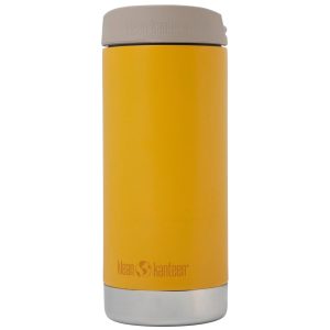 Klean Kanteen Isolatiefles TKWide 12 oz/355 ml koffie dop