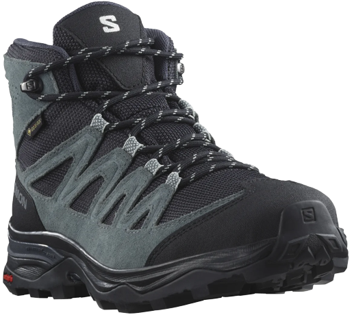 Salomon X Ward Leather Mid GTX dameswandelschoen - Afbeelding 4
