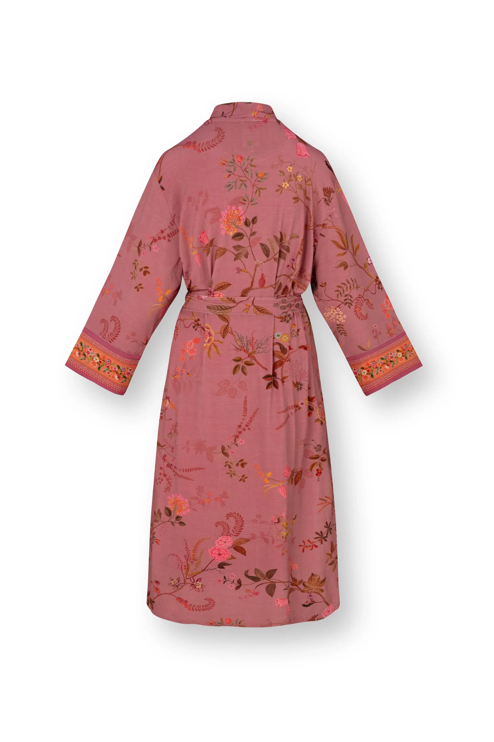 Pip Studio Noa Kimono – Bodhi Flower Donkerroze - Afbeelding 8