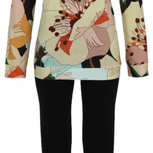 Cherie Line - Pyjama met bloemenprint - bunt