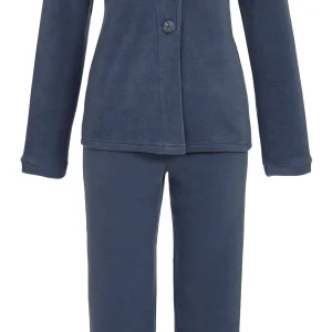 Ringella Dames - Pak met kraag en knopen - stonewash