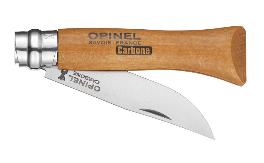 Opinel No.6 Carbon zakmes – Beukenhout - Afbeelding 4