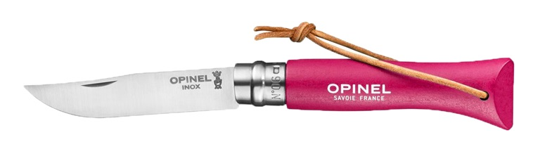 Opinel 2. No.6 RVS Colorama zakmes – Beukenhout - Afbeelding 3