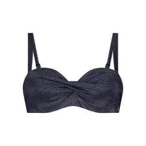 TEN CATE - BEACH - Bikini top twisted padded wired - royal blue