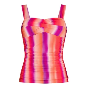 TEN CATE - BEACH - Tankini top twisted padded - gradient