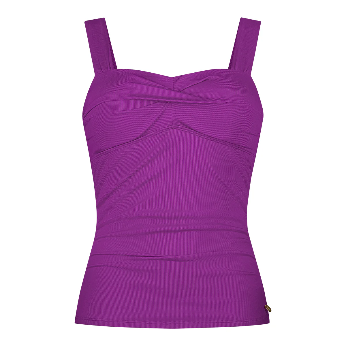 TEN CATE - BEACH - Tankini top twisted padded - wildberry