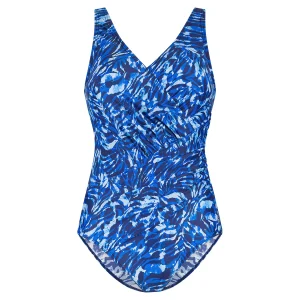 Ten Cate Swimsuit  soft cup shape sea swirl blue