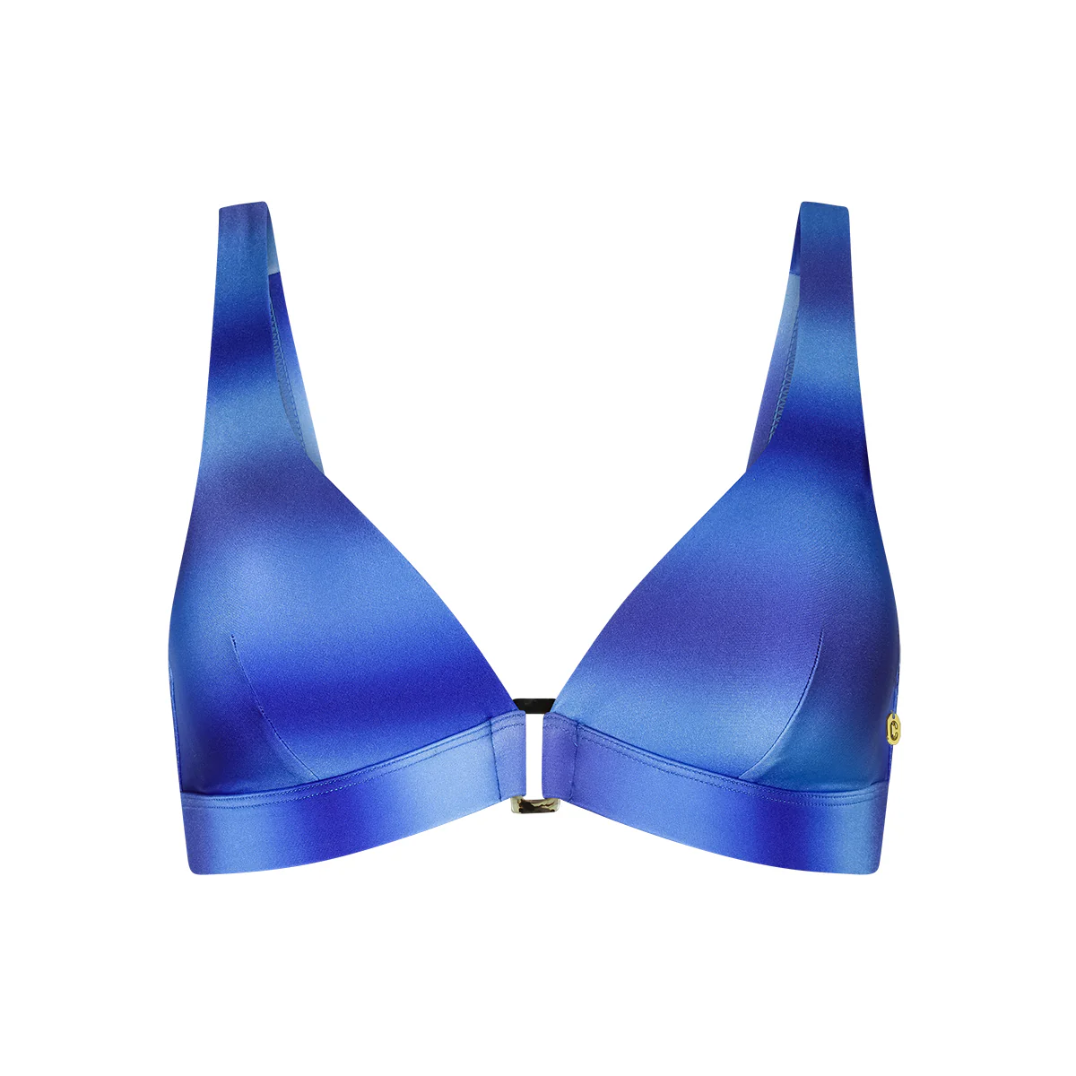 Ten Cate Bikini top triangle buckle push-up - faded blues - 60661 2204