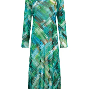 Opera strandjurk - groen - 63300