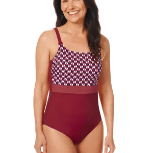 71687 Amoena Apulia Prothese badpak met verstelbare halslijn