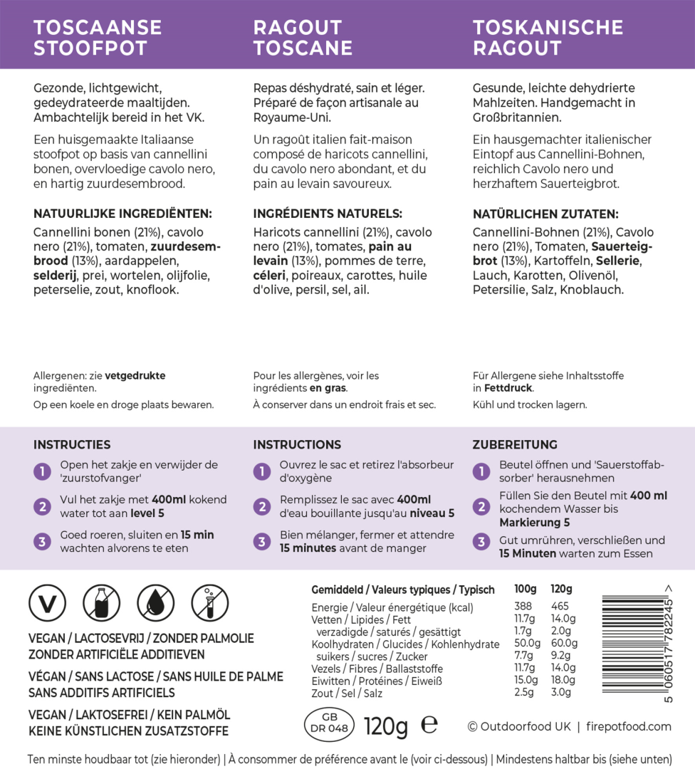 Firepot Tuscan Stew Regular - Afbeelding 4