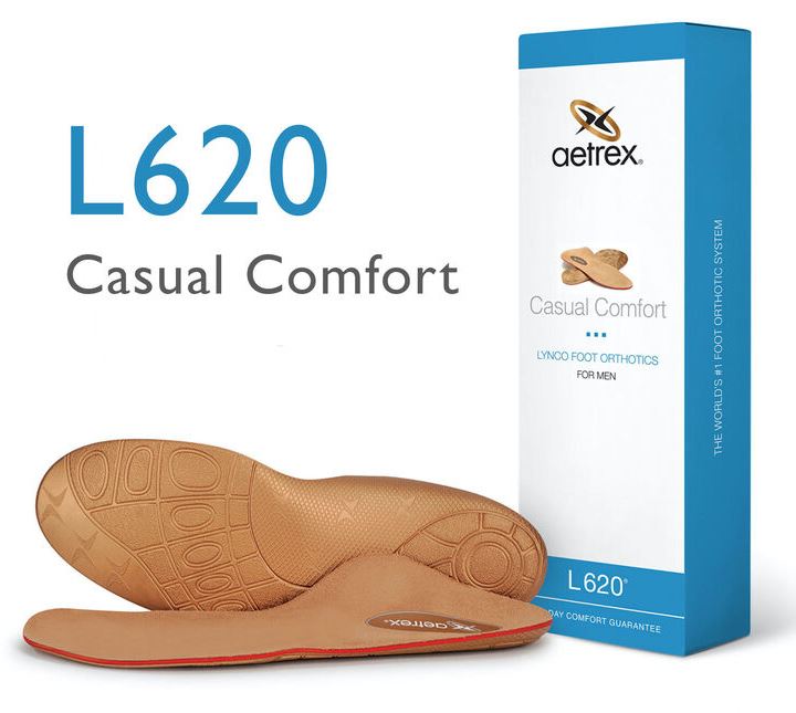 Aetrex Men’s Casual Comfort Posted Orthotics herenzooltjes