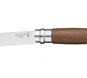Opinel 14. No.8 RVS Luxury zakmes – Walnoothout