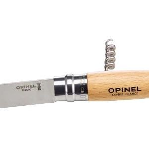 Opinel Kurkentrekker-Zakmes met opener N°10, Gourmets, Blits