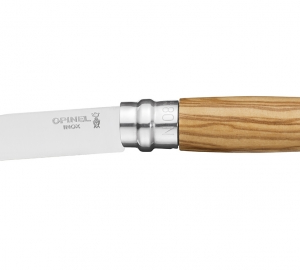 Opinel 13. No.8 RVS Luxury zakmes – Olijfhout