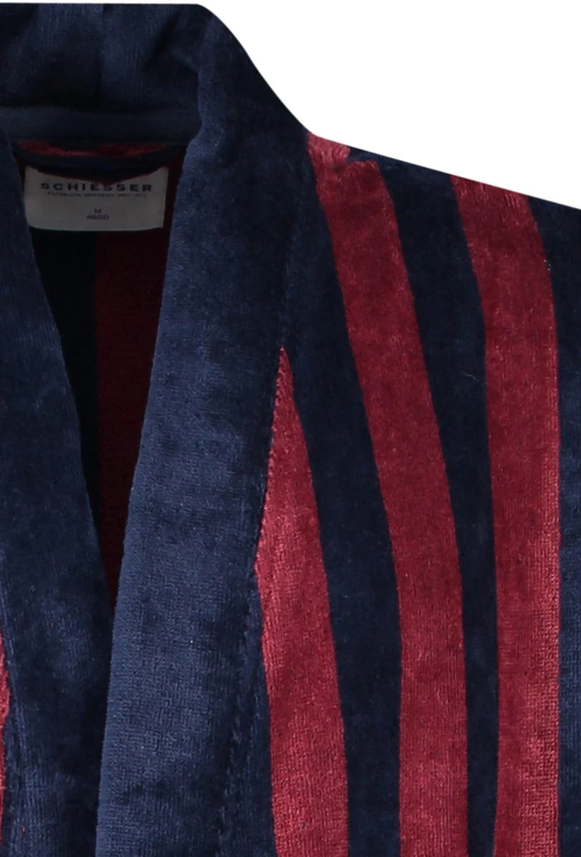 Schiesser Badjas Bordeaux 178405 - Afbeelding 4