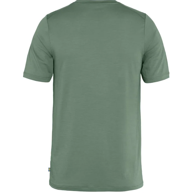 FjallRaven Abisko Wool Logo SS herenshirt - Afbeelding 8