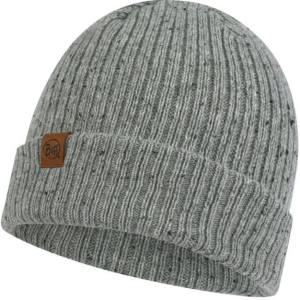 Buff Knitted Kort Light Grey muts