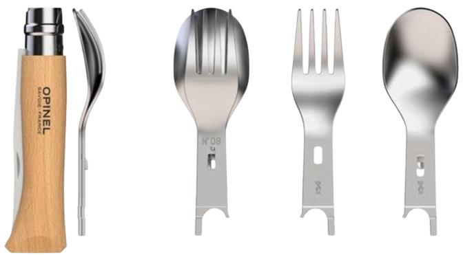 Opinel Picnic Plus outdoor bestekset 4-delig - Afbeelding 7