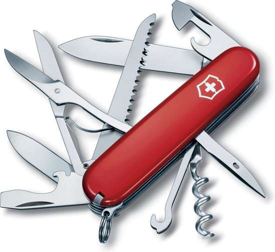 18. Victorinox Huntsman 15f. Rood Zakmes - Afbeelding 2