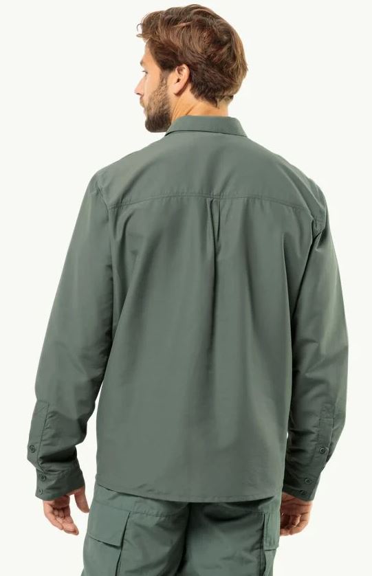 Jack Wolfskin Barrier L/S herenshirt - Afbeelding 4