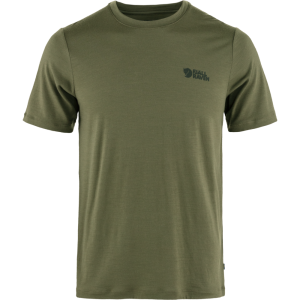 FjallRaven Abisko Wool Logo SS herenshirt