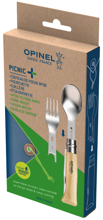 Opinel Picnic Plus outdoor bestekset 4-delig - Afbeelding 4