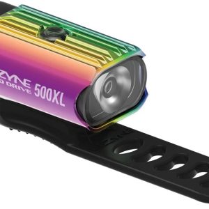 LEZYNE HECTO DRIVE 500XL FRONT NEO METALLIC