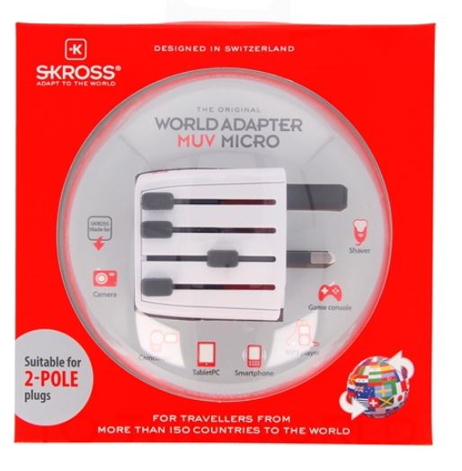 S-Kross World Adapter MUV Micro wit - Afbeelding 3