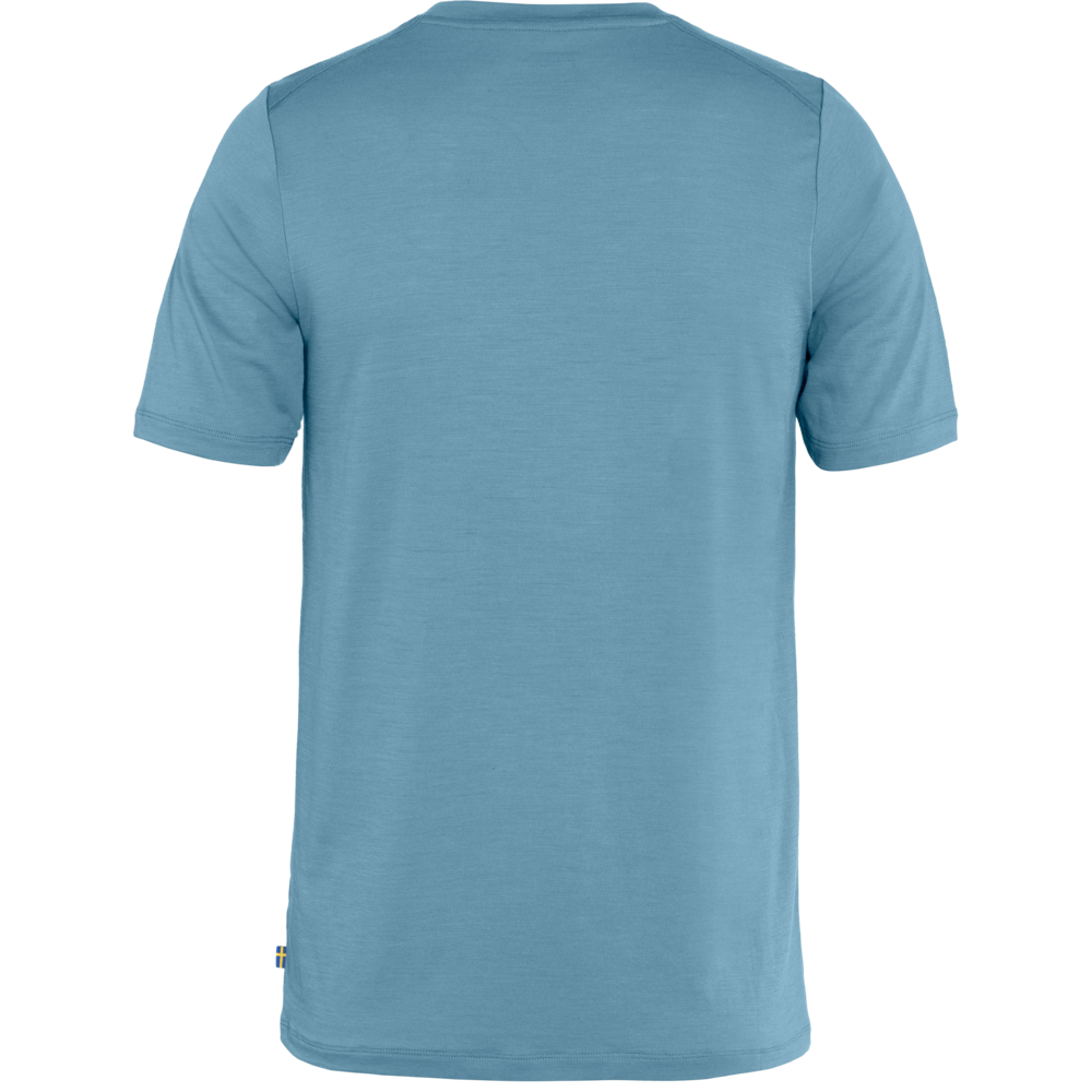 FjallRaven Abisko Wool Logo SS herenshirt - Afbeelding 6