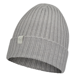Buff Knitted Hat Norval Light Grey