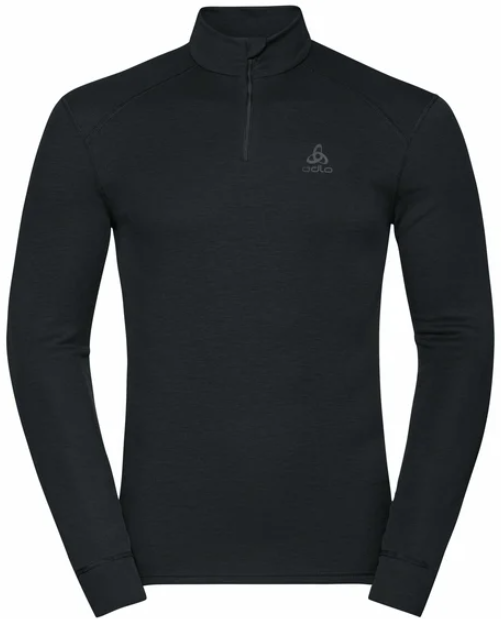 Odlo Turtle Neck l/s Half Zip Herenshirt - Afbeelding 3