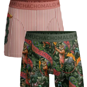Muchachomalo Men 2-Pack Boxer Shorts Circus Animals