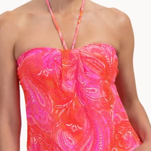 Cyell Paisley Breeze Mesh Tankini Top 151A