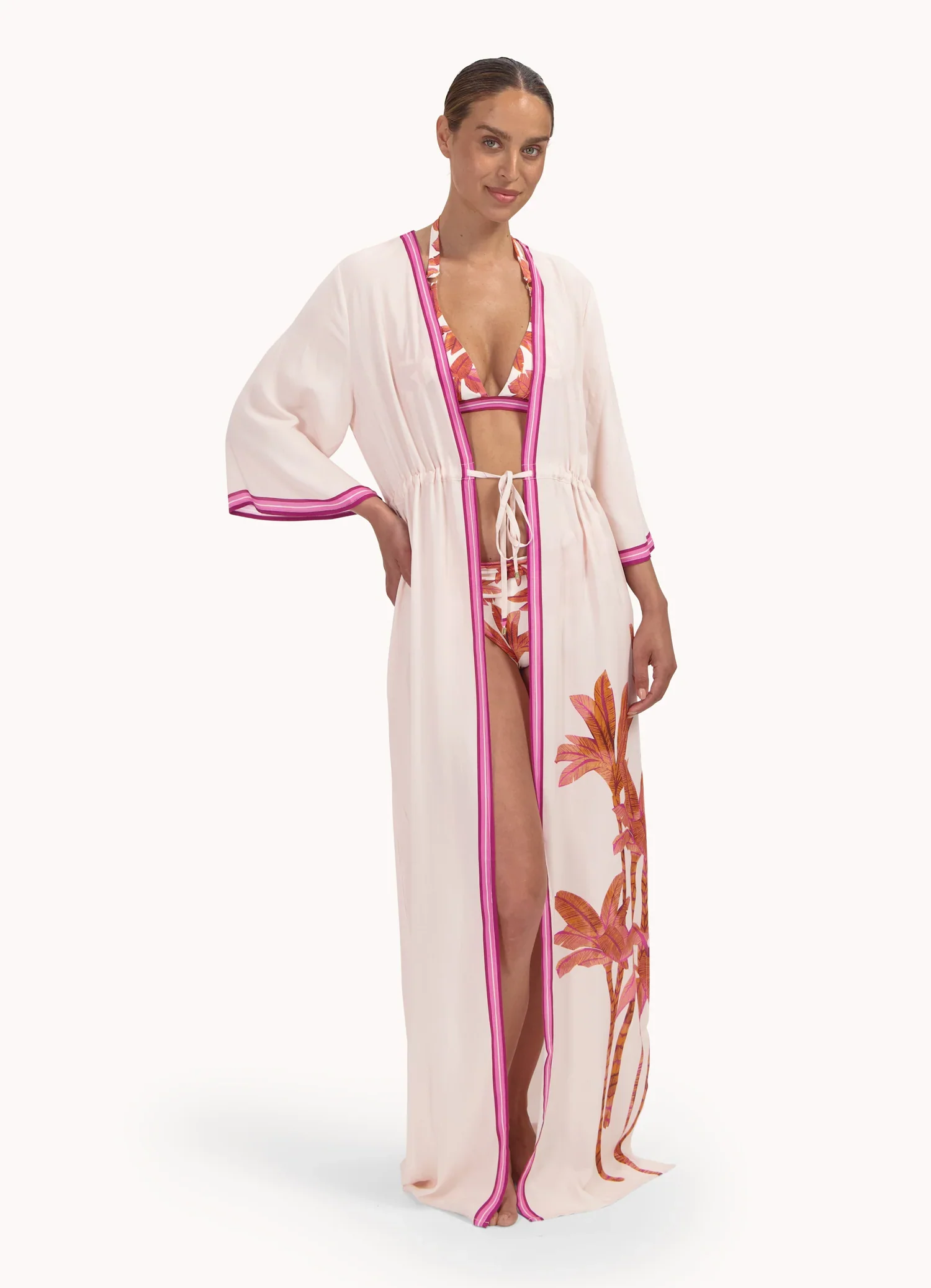 Cyell 466A - Palms & Patterns kimono - Afbeelding 5