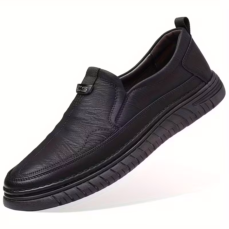 Comfortabele loafers met antislip zool